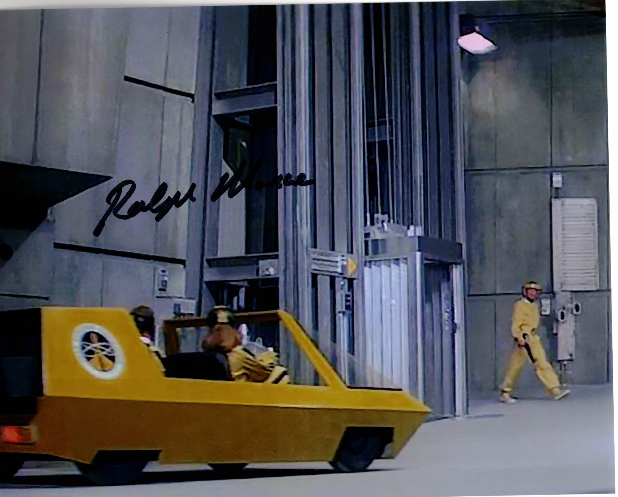 RALPH MORSE - Astronaut in Moonraker - James Bond - hand signed 10 x 8 photo