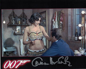 CARMEN DU SAUTOY - Saida in The Man With The Golden Gun _ James Bond hand signed 10 x 8 photo