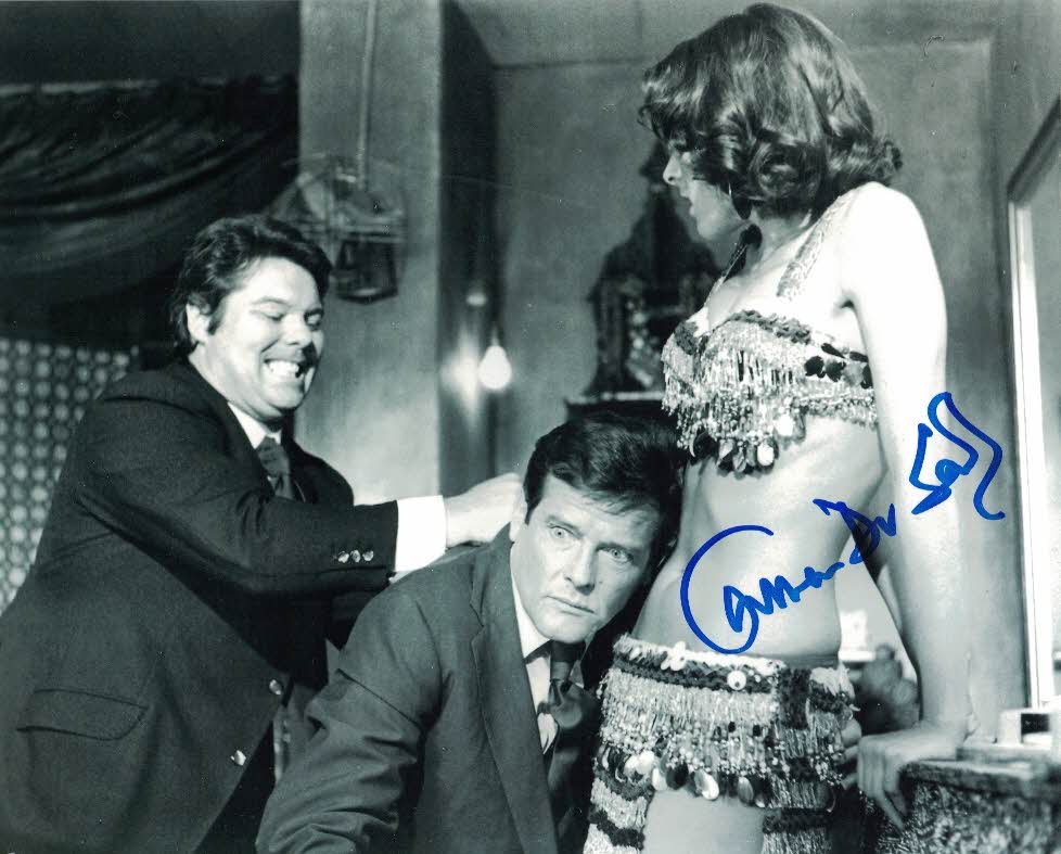 CARMEN DU SAUTOY - Saida in The Man With The Golden Gun _ James Bond hand signed 10 x 8 photo