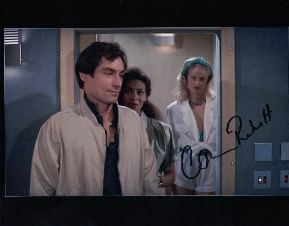 CATHERINE RABETT - Liz in The Living Daylights hand signed 10 x 8 photo