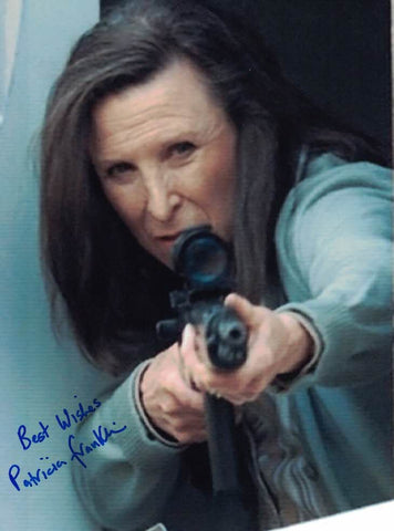 PATRICIA FRANKLIN - Annette Roper in Hot Fuzz hand signed 8 x 10 photo