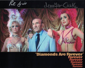 Shady Tree's Acorns signed x 2 in Diamonds Are Forever hand signed 10 x 8 photo