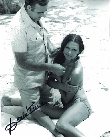 DENISE PERRIER - Diamonds Are Forever hand signed 10 x 8 photo