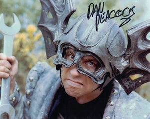 DANIEL PEACOCK as Nord in The Greatest Show in The Galaxy - Doctor Who hand signed 10 x 8 photo