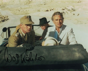 WOLF KAHLER - Dietrich in Raiders of The Lost Ark - hand signed 10 x 8 photo