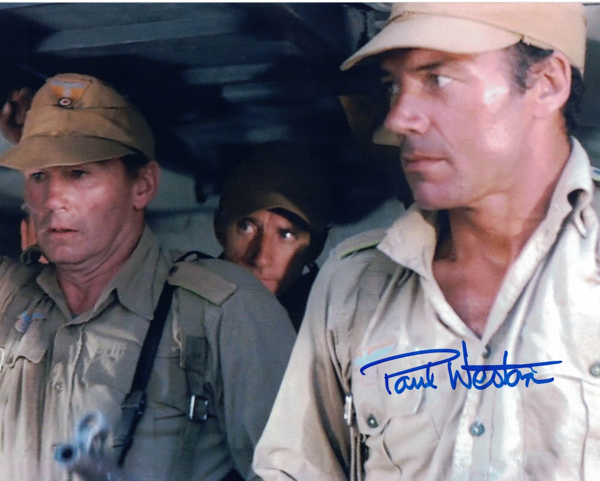 PAUL WESTON - Stunts on Raiders of the Lost Ark Only hand signed 10 x 8