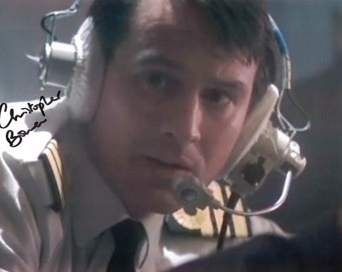 CHRISTOPHER BOWEN - Commander of the Devonshire - James Bond - Tomorrow Never Dies signed 10 x 8