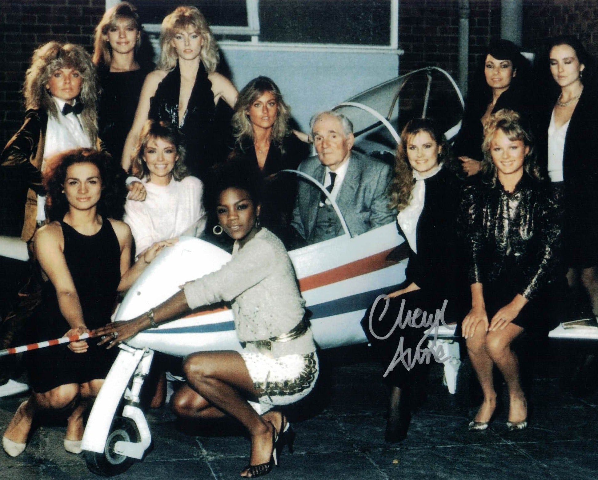 CHERYL ANNE - Octopussy Girl in James Bond Octopussy hand signed 10 x 8 photo