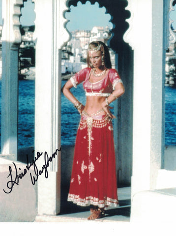 KRISTINA WAYBORN  - Magda in Octopussy hand signed 10 x 8 photo