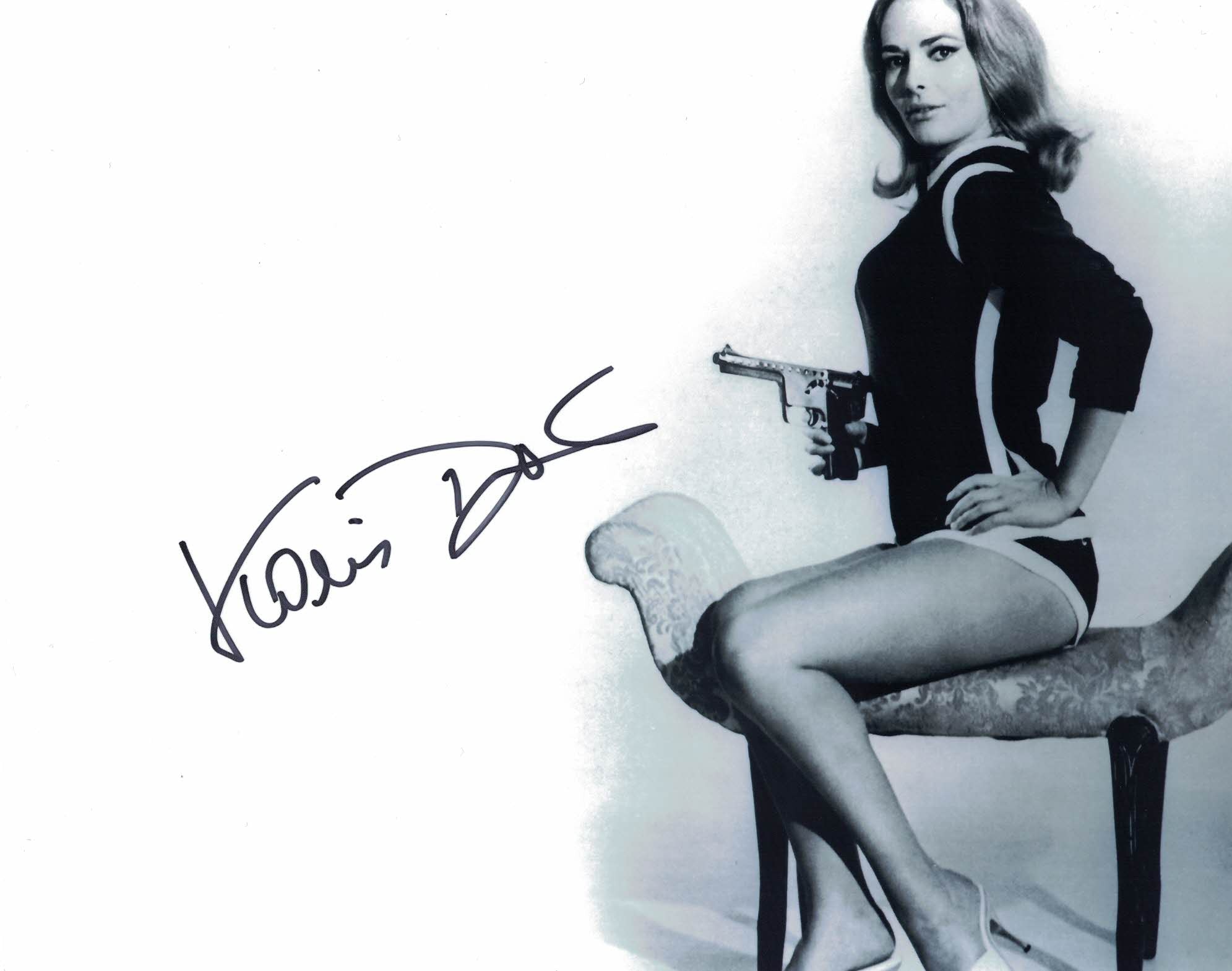 KARIN DOR - Helga Brandt in You Only Live Twice hand signed 10 x 8 photo