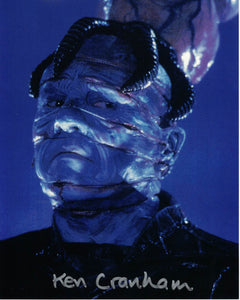 KENNETH CRANHAM - Channard/ Cenobite - Hellraiser 2 hand signed 10 x 8 photo