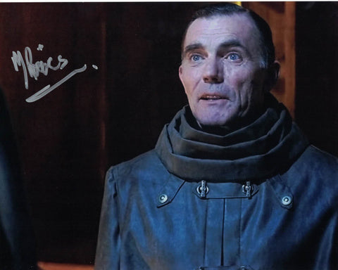 MAURICE ROEVES - Miller in Judge Dredd - hand signed 10 x 8 photo