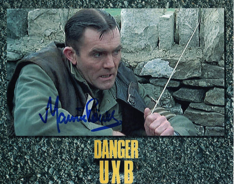 MAURICE ROEVES - Sgt James in Danger UXB - hand signed 10 x 8 photo