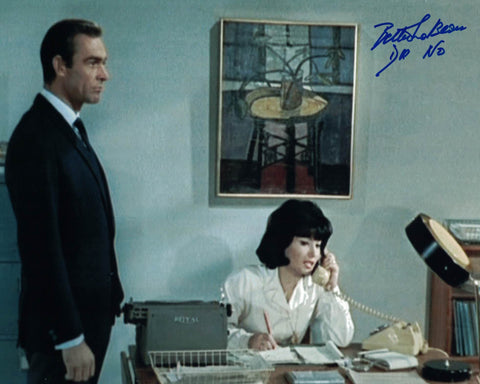 BETTINE LE BEAU - Dent's  secretary - James Bond - Dr No hand signed 10 x 8 photo