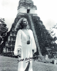 IRKA BOCHENKO - Blonde Beauty/ Drax Girl in James Bond  Moonraker hand signed 10 x 8 photo