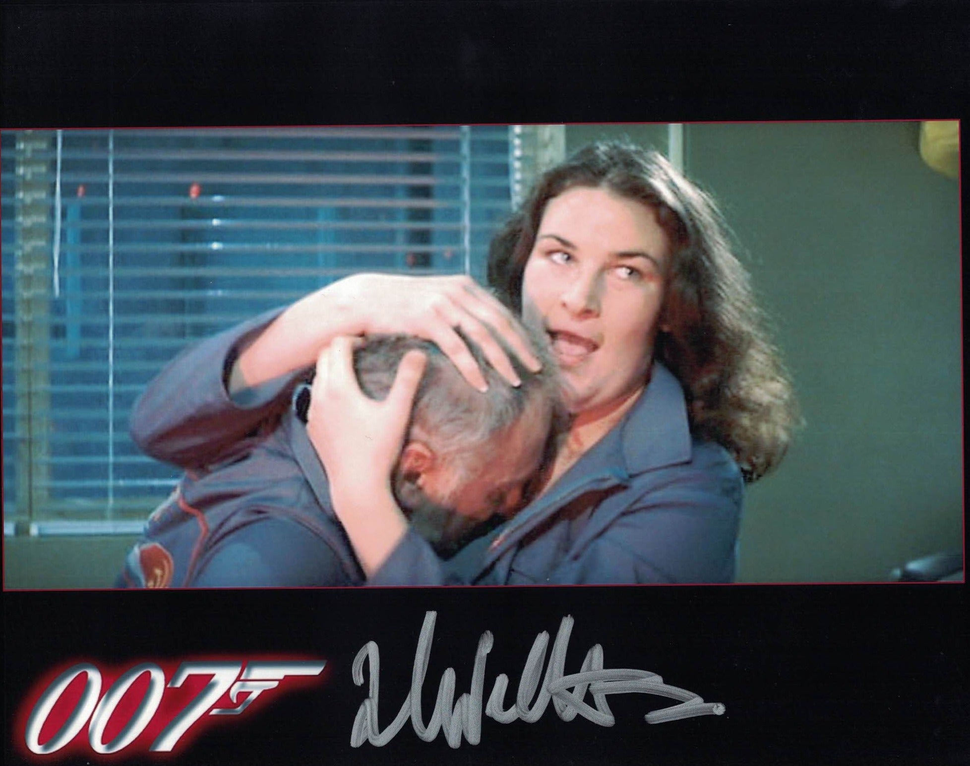 JULIE T WALLACE - Rosika Miklos in The Living Daylights hand signed 10 x 8 photo