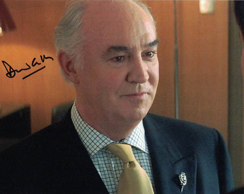 DAVID CALDER  - Sir Robert King in James Bond The World Is Not Enough hand signed 10 x 8 photo