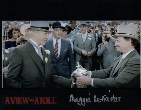 MAGGIE DEFREITAS - Zorin Ascot Girl - A View To A Kill