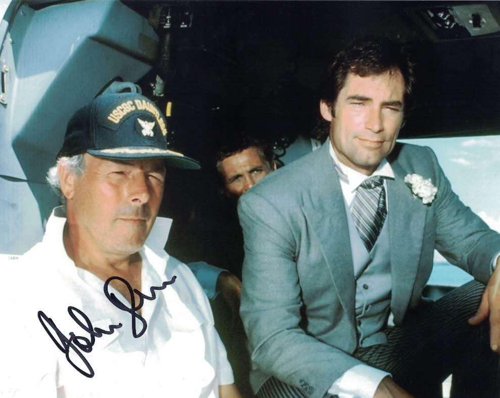 JOHN GLEN - 5 x James Bond Director and Second Unit Director hand signed 10 x 8 photo