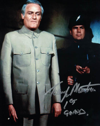 TERENCE MOUNTAIN - 1st Guard in You Only Live Twice hand signed 10 x 8 photo