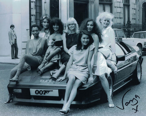 VANYA SEAGER - Pool Girl - James Bond - For Your Eyes Only hand signed 10 x 8 photo