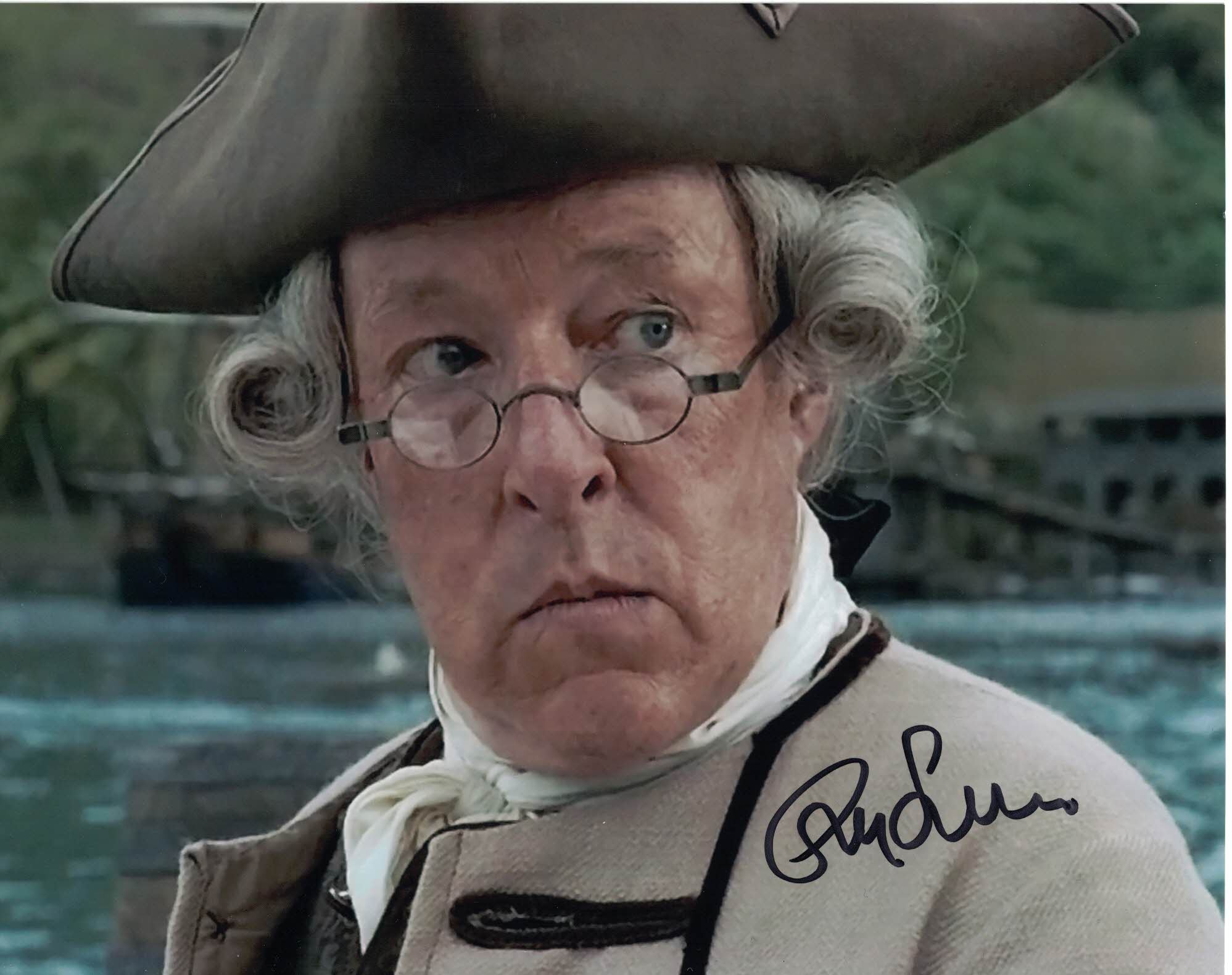 GUY SINER - Harbormaster Pirates of The Carribbean hand signed 10 x 8