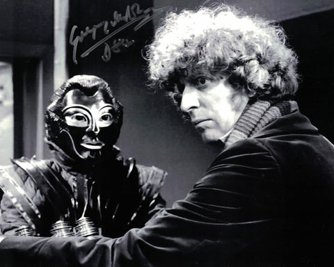 GREGORY DE POLNAY - D84 Robots of Death in Doctor Who hand signed 10 x 8 photo