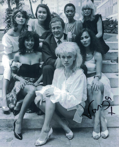 VANYA SEAGER - Pool Girl - James Bond - For Your Eyes Only hand signed 10 x 8 photo