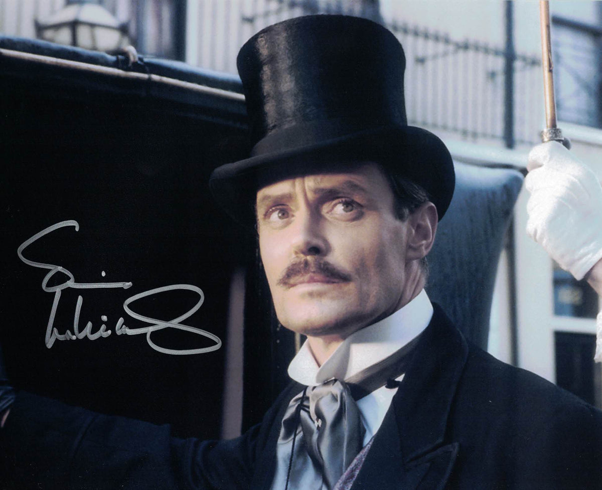 SIMON WILLIAMS - James Bellamy in Upstairs Downstairs hand signed 10 x ...