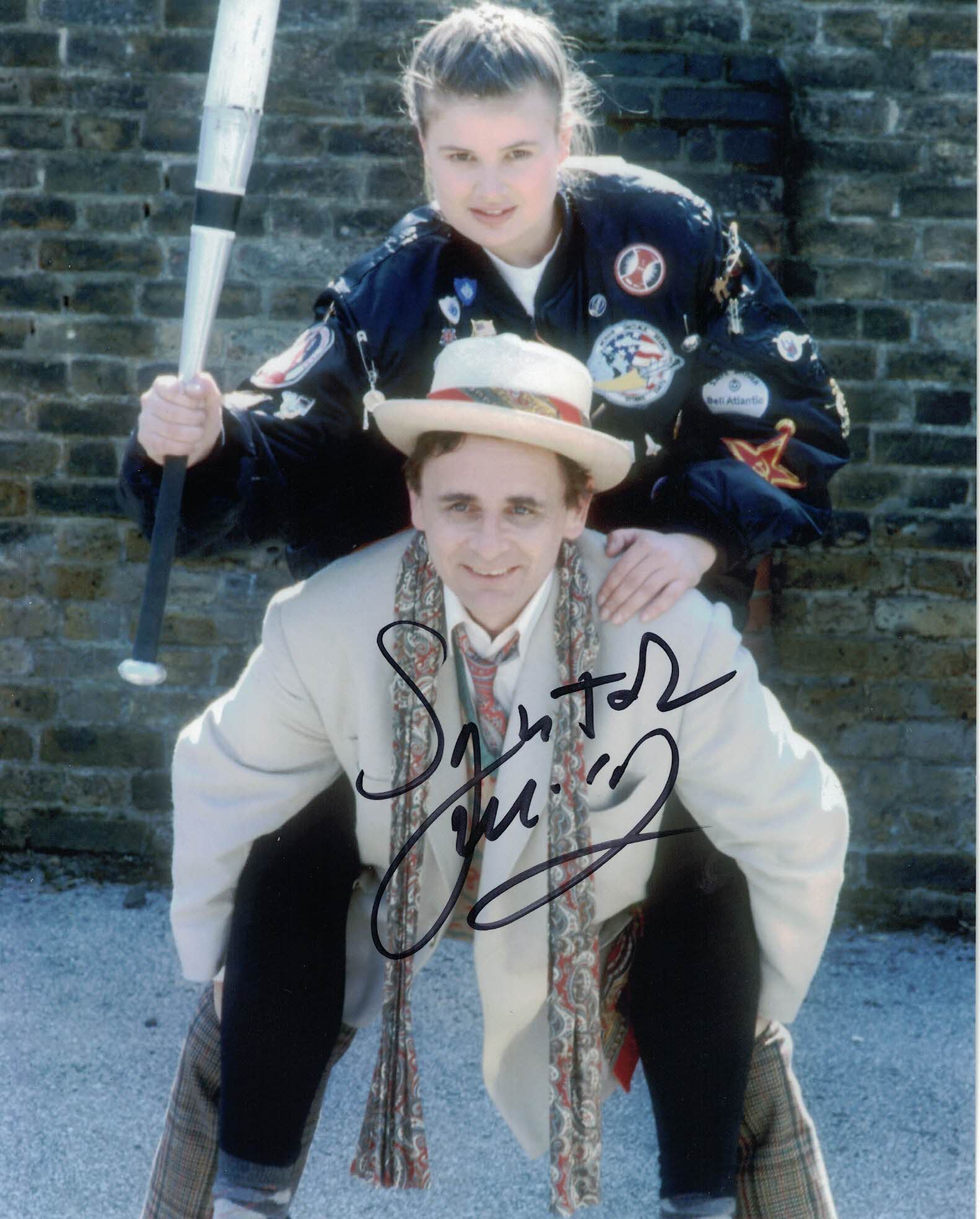 SYLVESTER MCCOY - 7th Doctor Who - hand signed 10 x 8 photo