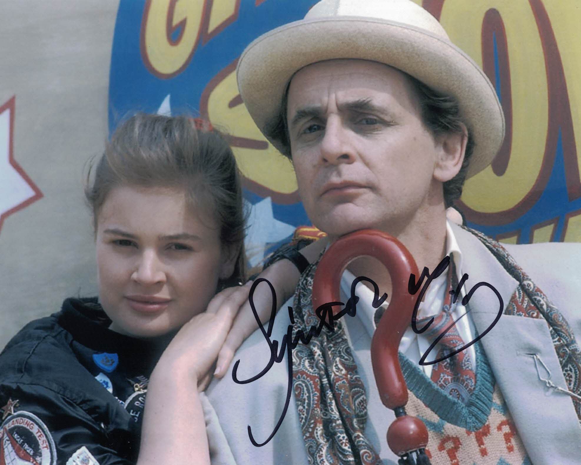 SYLVESTER MCCOY - 7th Doctor Who - hand signed 10 x 8 photo