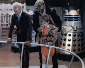 ROBERTA TOVEY - Susan in Dr Who Daleks Invasion Earth 2150 AD hand signed 10 x 8