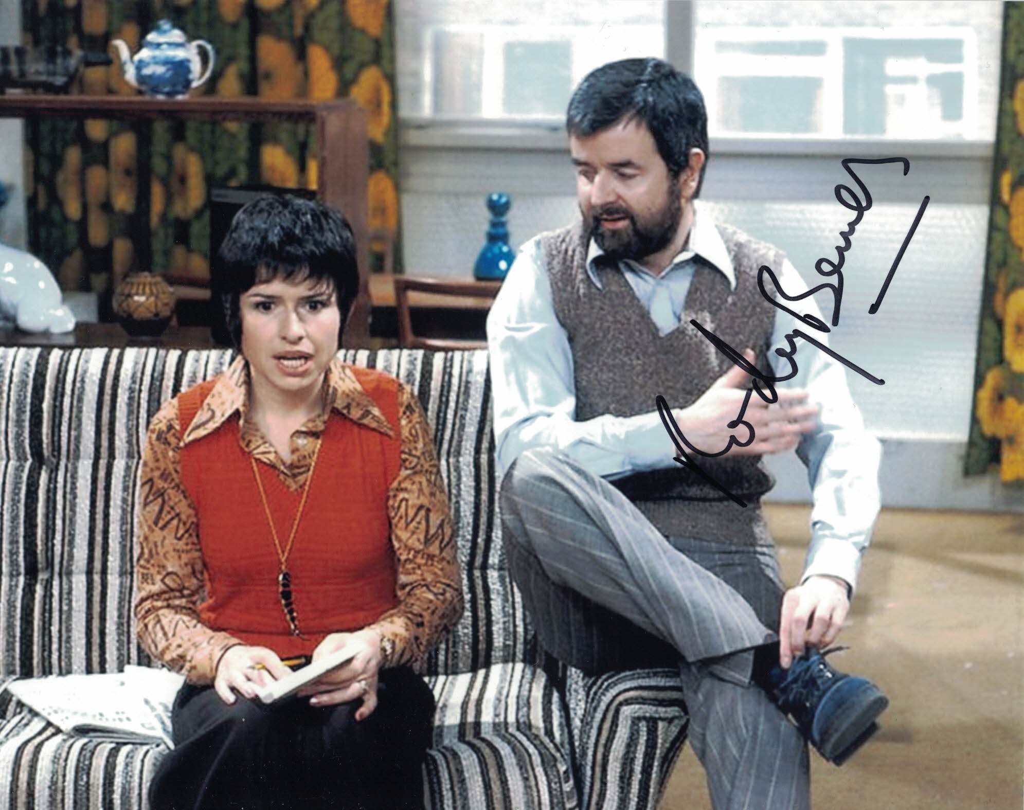 RODNEY BEWES - Bob Ferris - Likely Lads hand signed 10 x 8 photo
