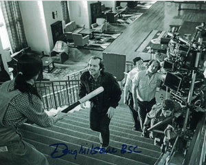 DOUGLAS MILSOME - Camera Operator & Cinematographer hand signed 10 x 8 photo