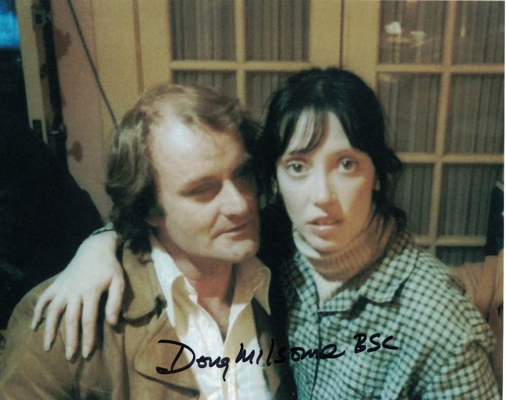 DOUGLAS MILSOME - Camera Operator & Cinematographer hand signed 10 x 8 photo