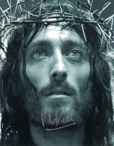 ROBERT POWELL - Jesus Christ in Jesus of Nazareth hand signed 10 x 8 photo