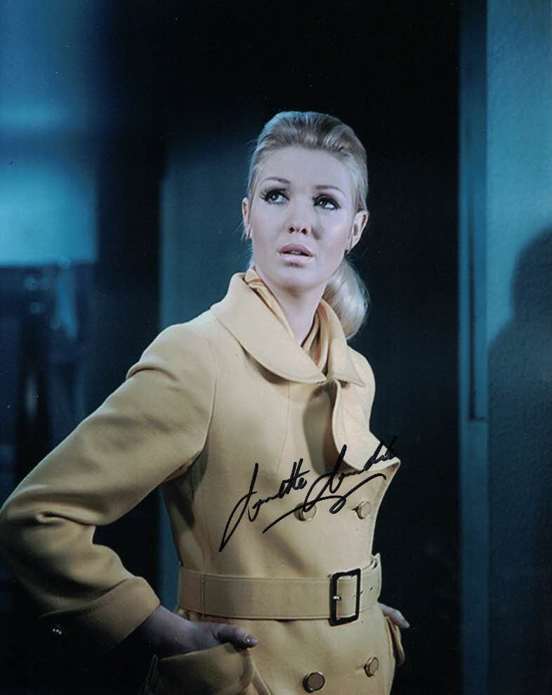 ANNETTE ANDRE - Jeannie in Randall and Hopkirk (Deceased)  hand signed 10 x 8 photo