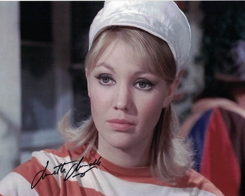ANNETTE ANDRE - Watchmakers daughter in The Prisoner  hand signed 10 x 8 photo