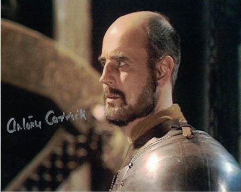 ANTONY CARRICK  - Rossini in Masque of Mandragora - Doctor Who  hand signed 10 x 8 photo