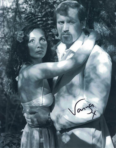 VANYA SEAGER - Pool Girl - James Bond For Your Eyes Only hand signed 10 x 8 photo