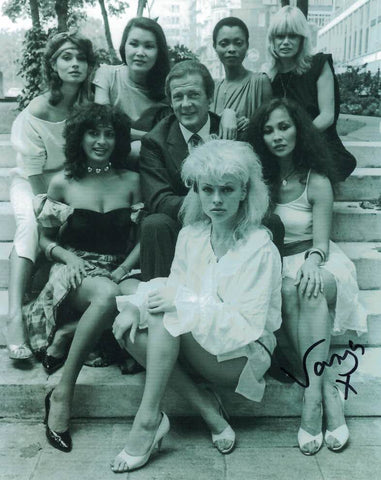 VANYA SEAGER - Pool Girl _ James Bond  For Your Eyes Only hand signed 10 x 8 photo