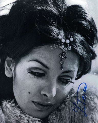 ZARA - Indian girl - Blofelds Angels of Death in On Her Majestys Secret Service hand signed 10 x 8 photo