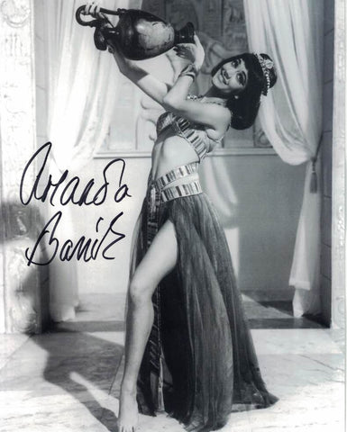 AMANDA BARRIE - Cleo in Carry On Cleo  hand signed 10 x 8 photo