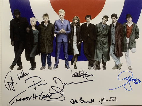 QUADROPHENIA (16 x 12) multi signed by 7 of the cast  Phil Daniels, Toyah Willcox, Leslie Ash. Trevor H Laird, John Blundell, Julian Firth & Mark Wingett