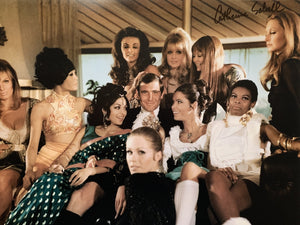 CATHERINE SCHELL - Nancy in On Her Majesty's Secret Service James Bond - 16 x 12 hand signed photo