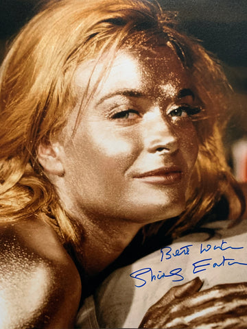 SHIRLEY EATON - Jill Masterson in Goldfinger - 11 x 14SHIRLEY EATON - Jill Masterson in Goldfinger hand signed James Bond