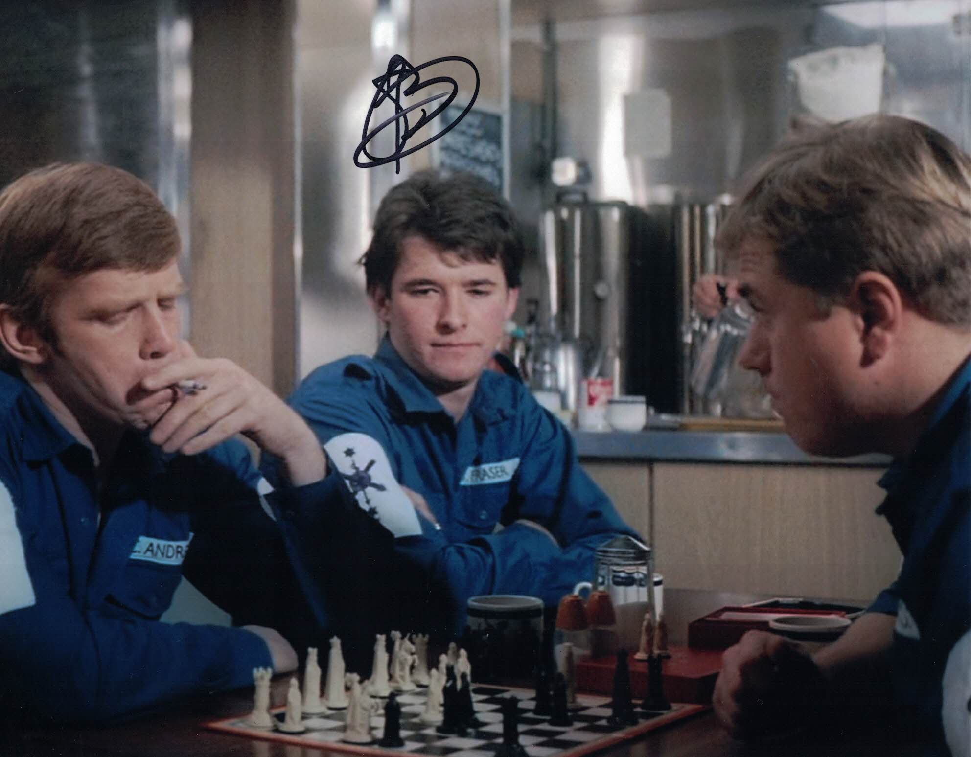 SEAN BURY - HMS Ranger Crew on The Spy Who Loved Me - James Bond hand signed 10 x 8 photo