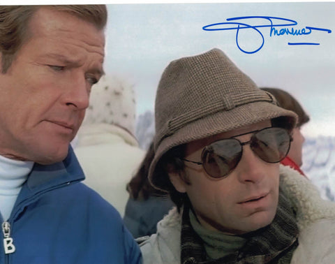 JOHN MORENO - Luigi Ferrero in James Bond For Your Eyes Only- hand signed 10 x 8 photo