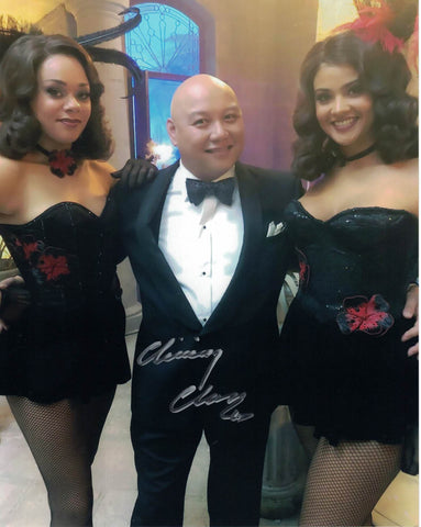 CHI CHAN- Spectre Agent - No Time To Die - hand signed 10 x 8 photo