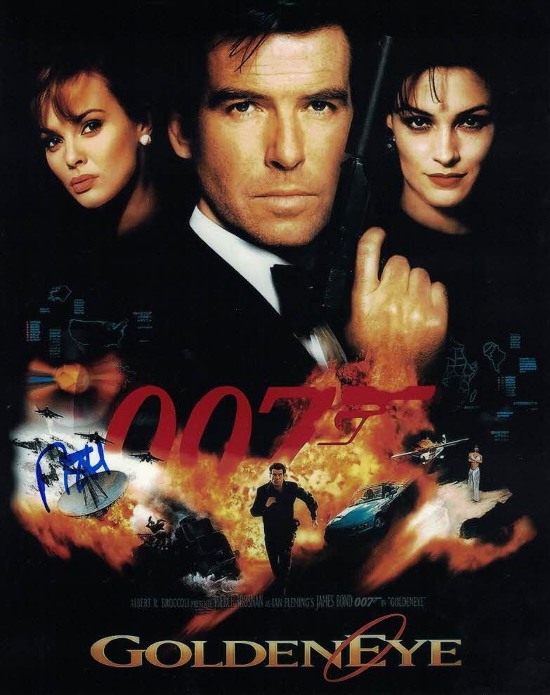 NICK HOBBS - Stunts - Goldeneye James Bond - hand signed 10 x 8 photo